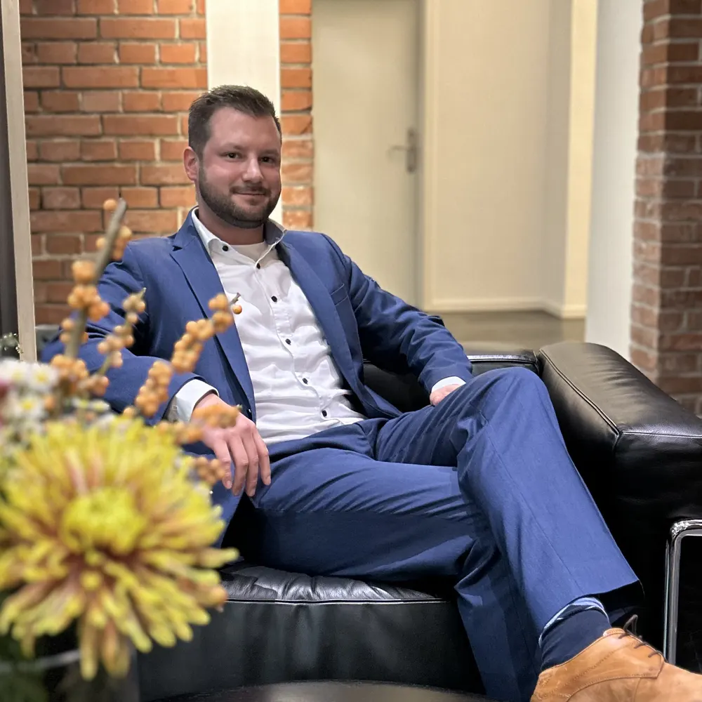 Sascha Heinz, Senior-Berater bei von Buddenbrock, im Porträt